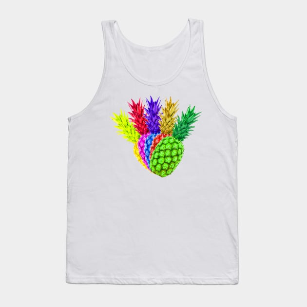 pineapple Tank Top by denpoolswag